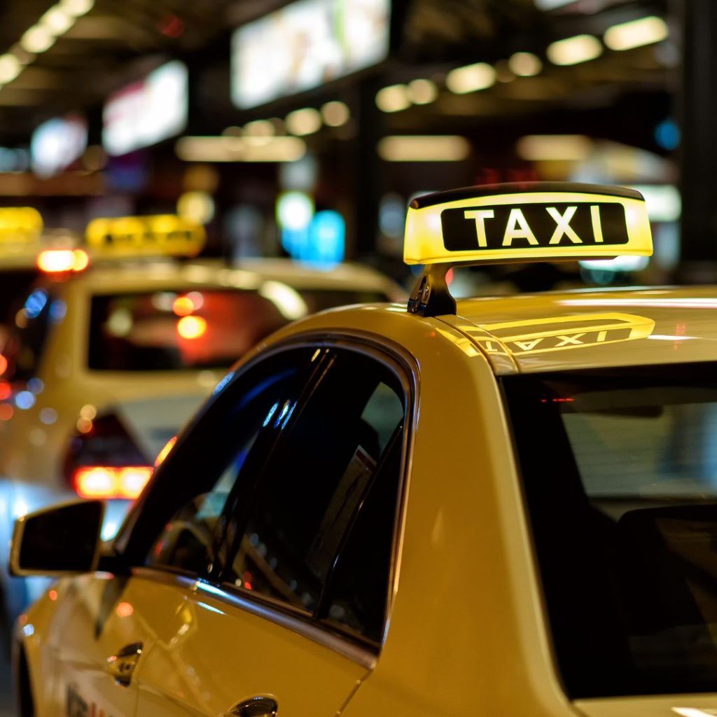 public taxi from airport to rome